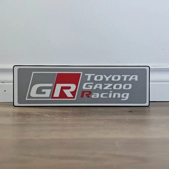 Toyota GR Gazoo Racing - LED Lightbox Sign - Picture 2 of 3